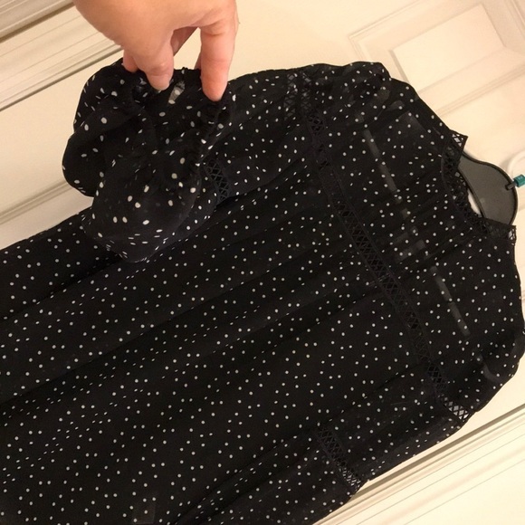 Size S 💖 Max Studio Long Sleeve Blouse Pretty - Picture 8 of 8